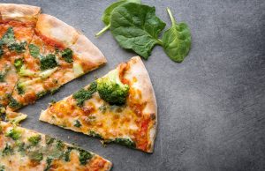 pizza de brócolis 